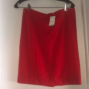 Brand new Coral skirt with tags by premise. 69% polyester & spandex.